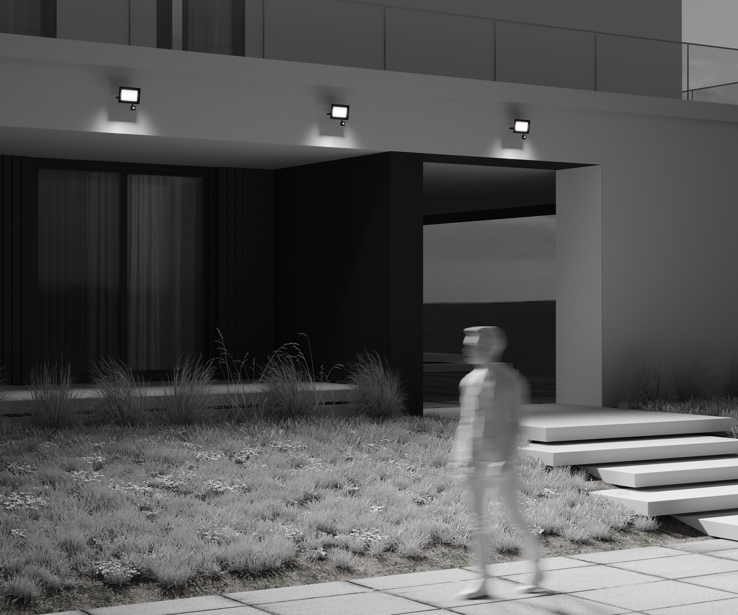 Картинка Прожектор Outdoor FL001-L50B4KSR