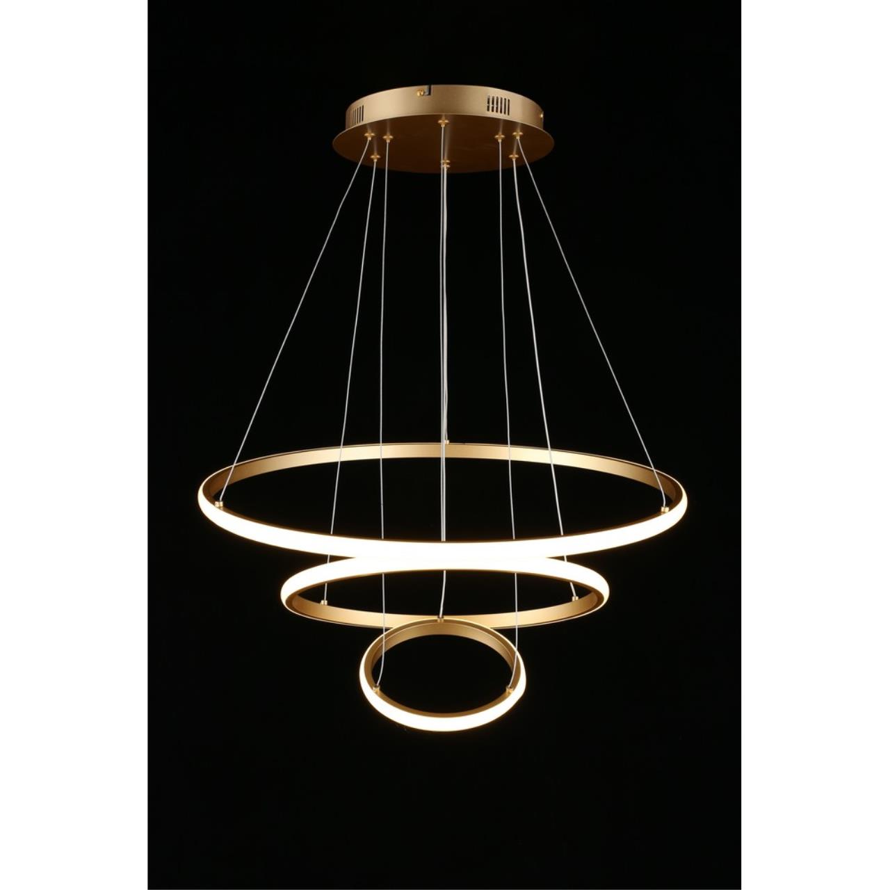 Картинка Подвесная светодиодная люстра Aployt Janina APL.018.13.60