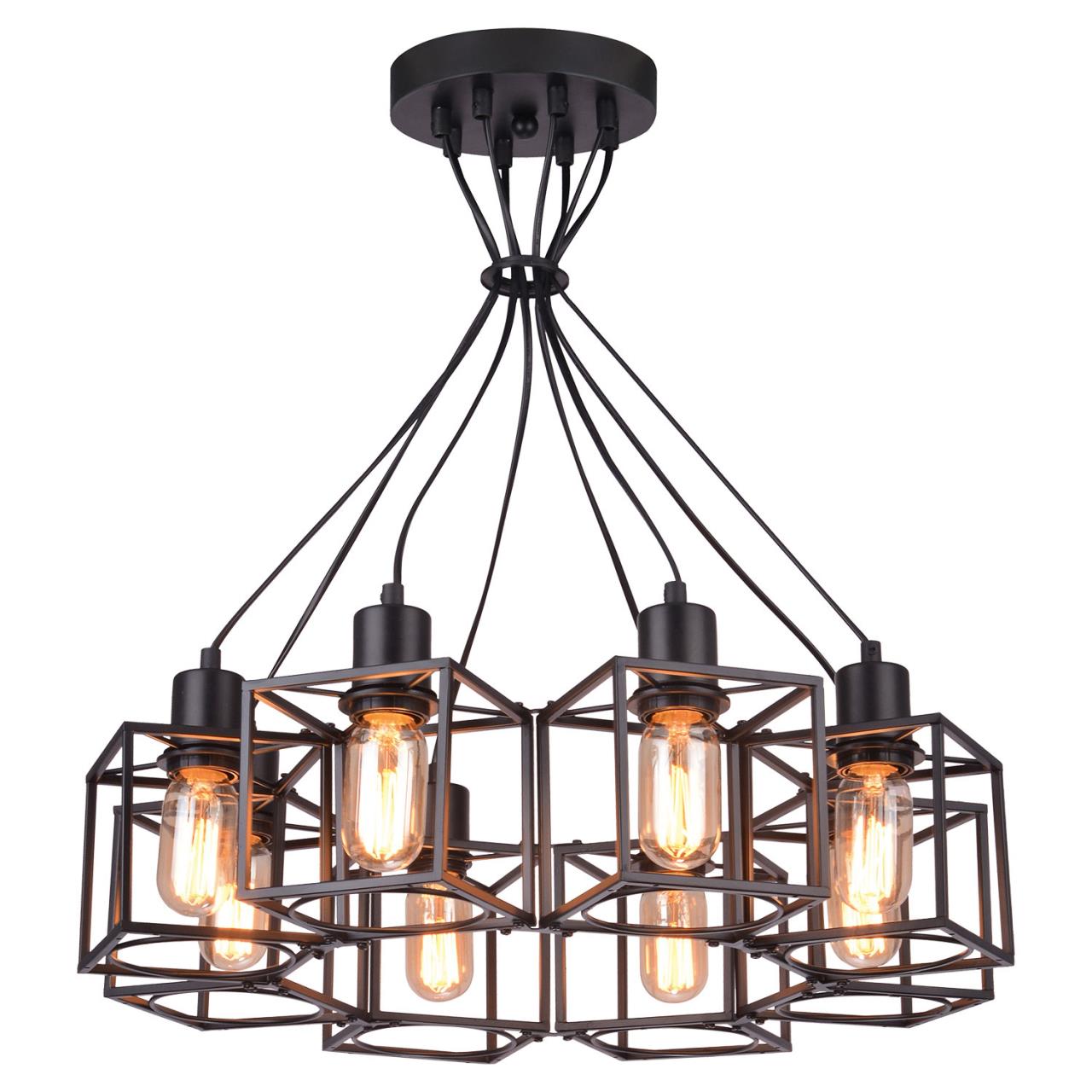 Картинка Подвесная люстра Lussole Loft LSP-9541