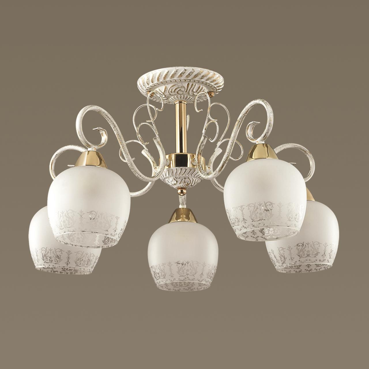 Картинка Потолочная люстра Lumion Comfi Biancopa 3505/5C