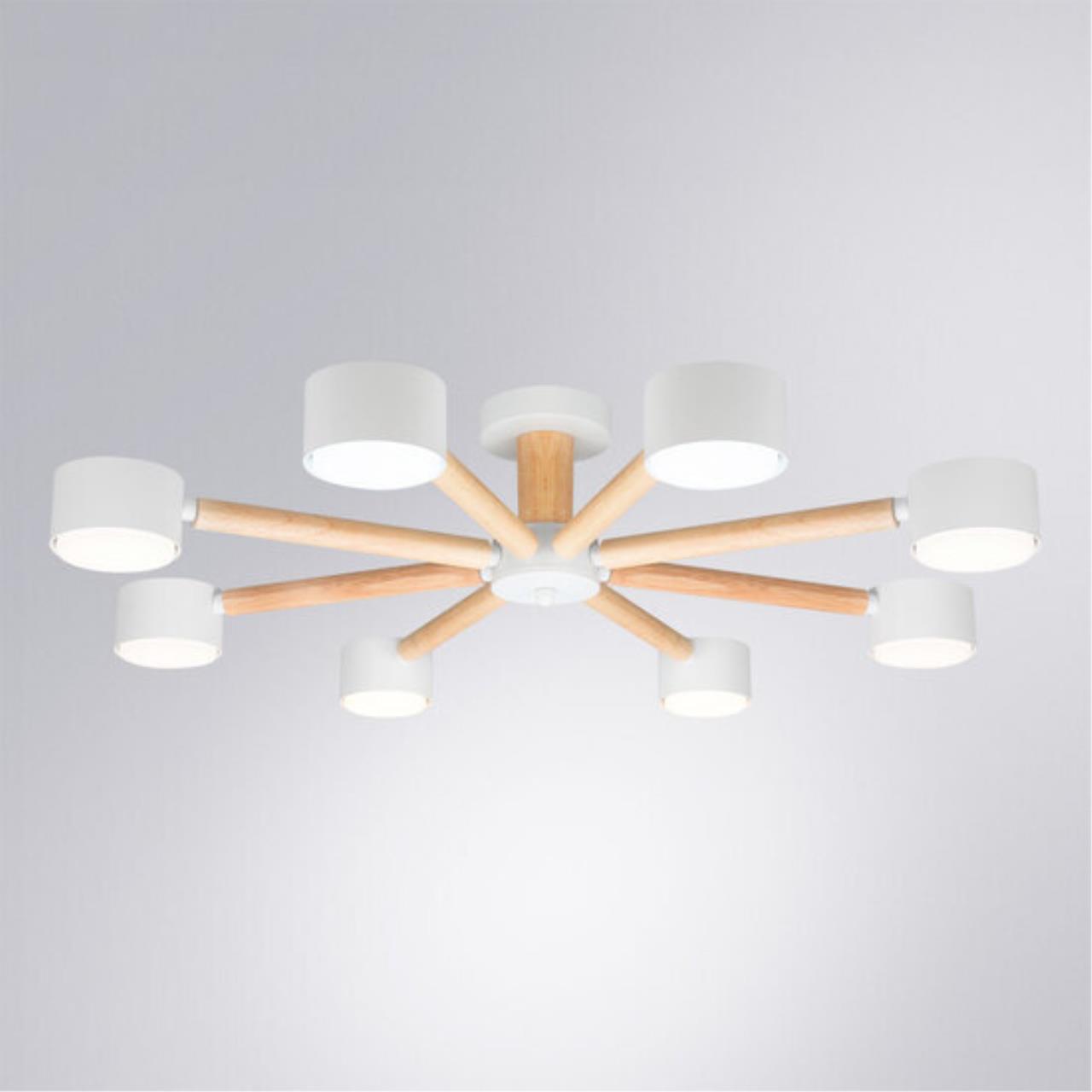 Картинка Потолочная люстра Arte Lamp TENDA A1624PL-8WH