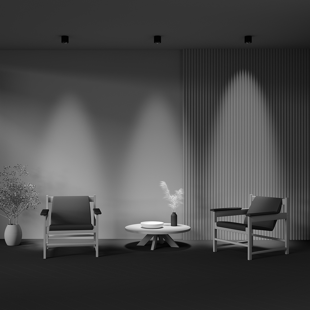 Картинка Потолочный светильник Technical C217CL-15W4K-B