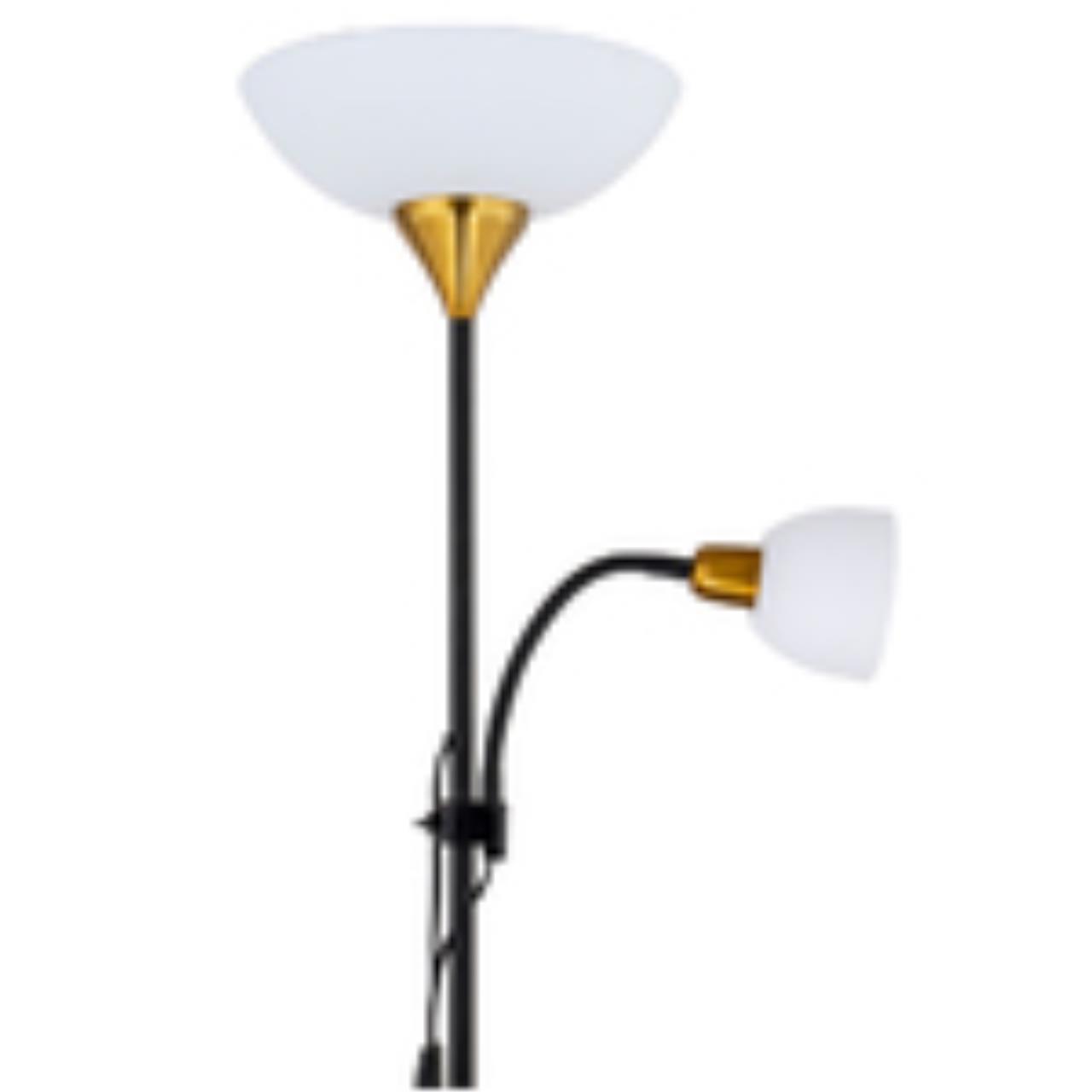Картинка Торшер Arte Lamp Duetto A9569PN-2BK
