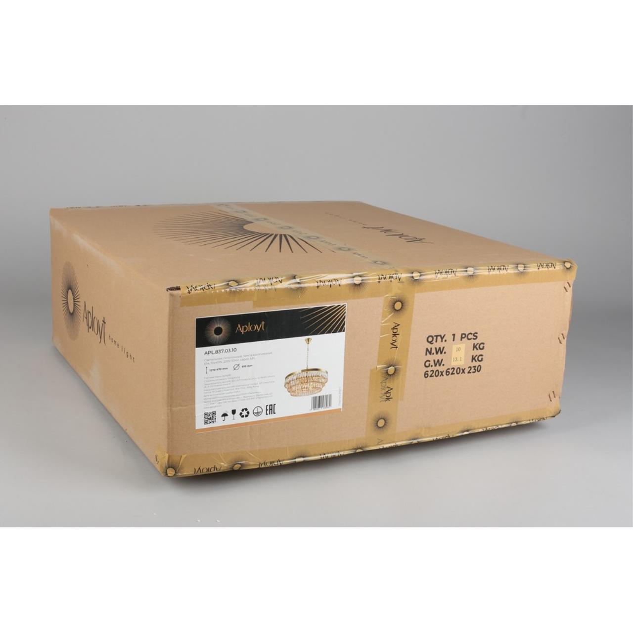 Картинка Подвесная люстра Aployt Francheska APL.837.03.10