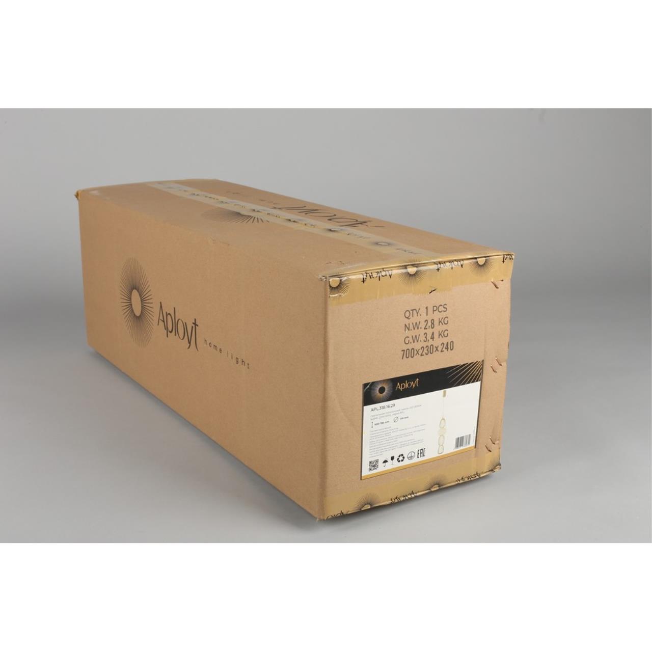 Картинка APL.318.16.29 Светильник подвесной светодиодный Aployt Simonet