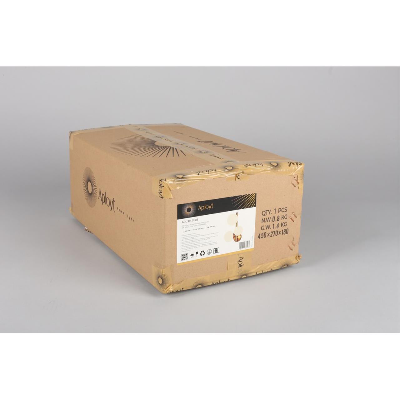 Картинка APL.314.01.03 Светильник настенный Aployt Letizia