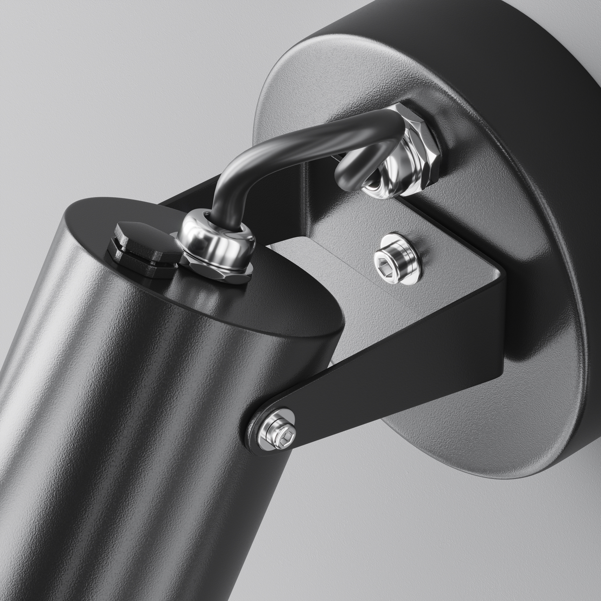 Картинка Настенный светильник (бра) Outdoor O025WL-01B