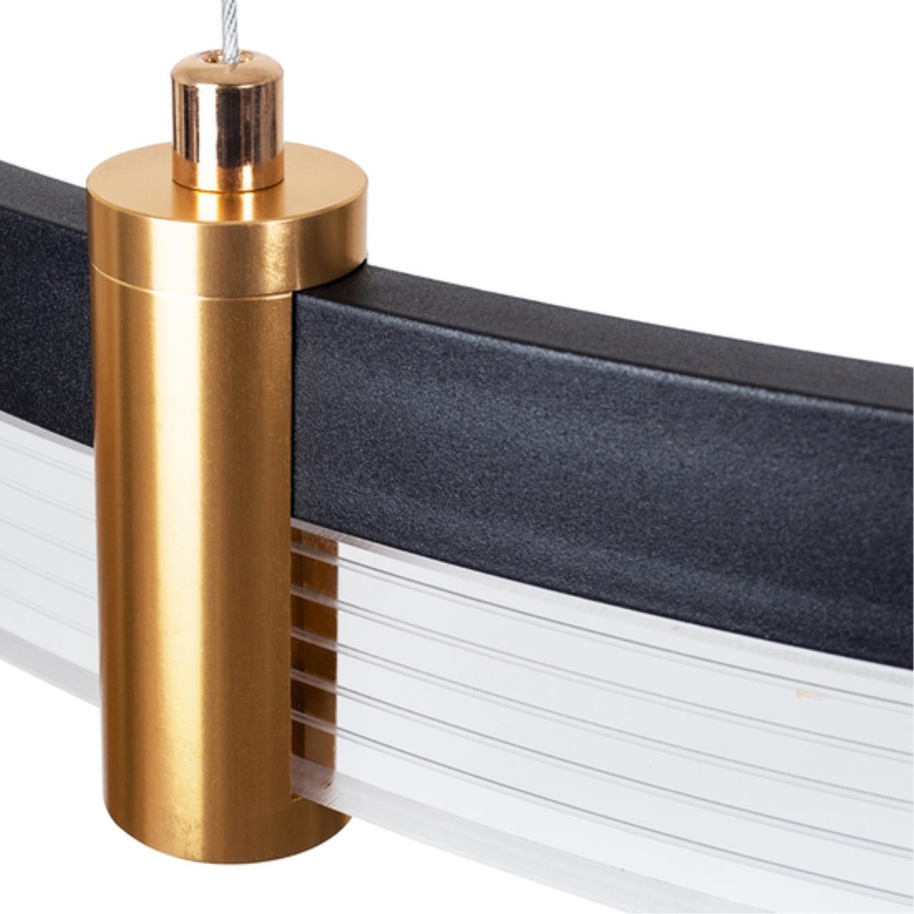 Картинка Подвесной светодиодный светильник Arte Lamp Mercury A2185SP-3BK