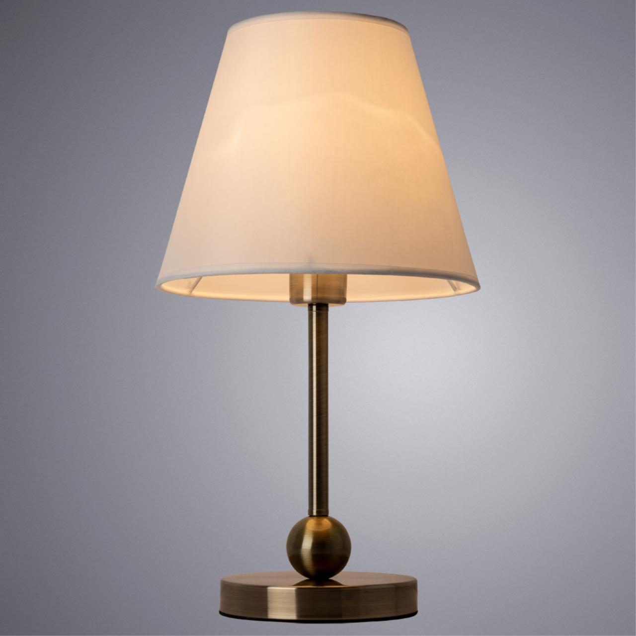 Картинка Настольная лампа Arte Lamp Elba A2581LT-1AB