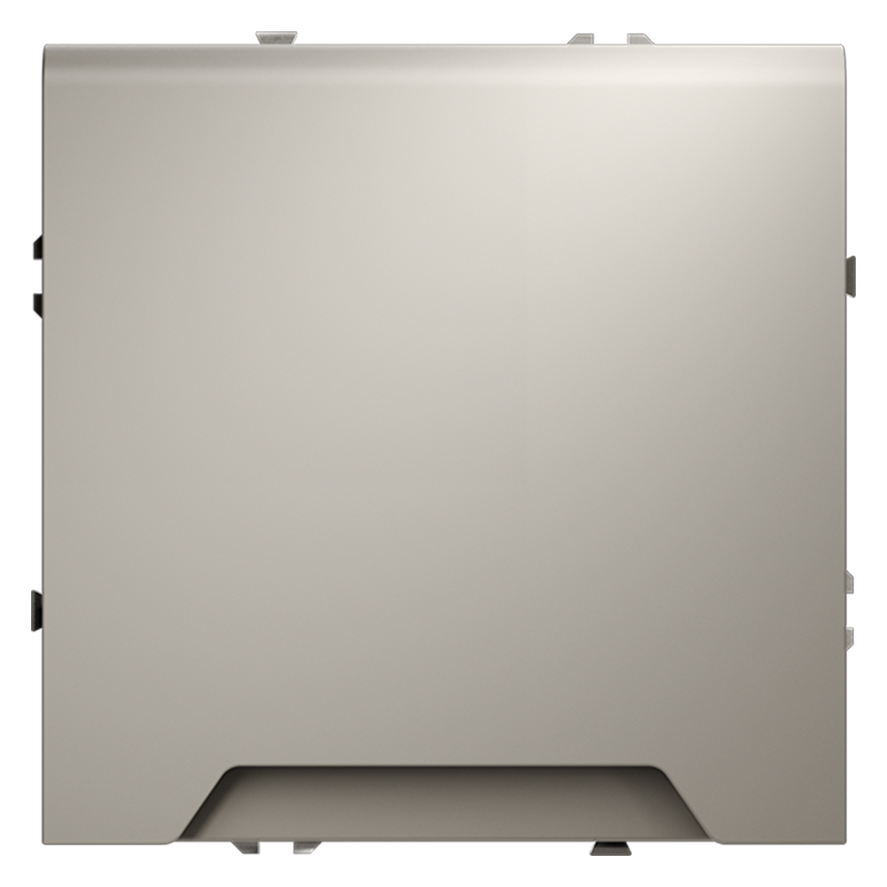 Розетка встраиваемая VOLTUM S70 с заземлением, защитными шторками и крышкой 16А, (кашемир) VLS040303 