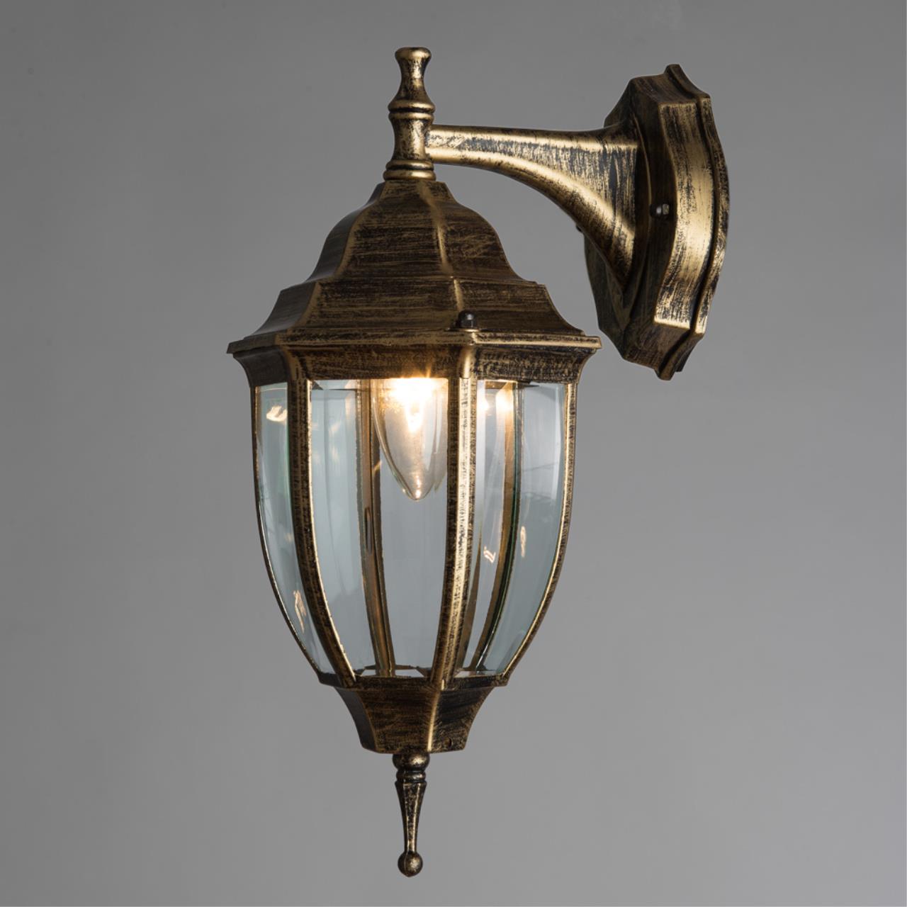 Картинка Уличный настенный светильник Arte Lamp Pegasus A3152AL-1BN