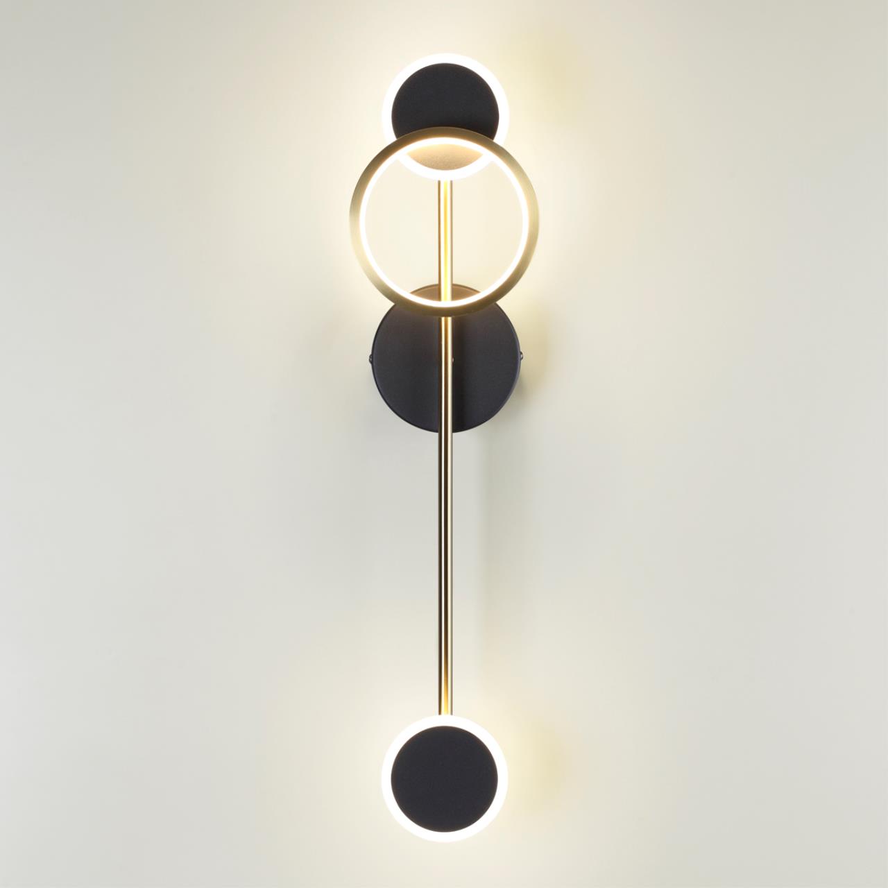 Картинка Настенный светодиодный светильник Odeon Light Midcent Denzel 4321/16WL