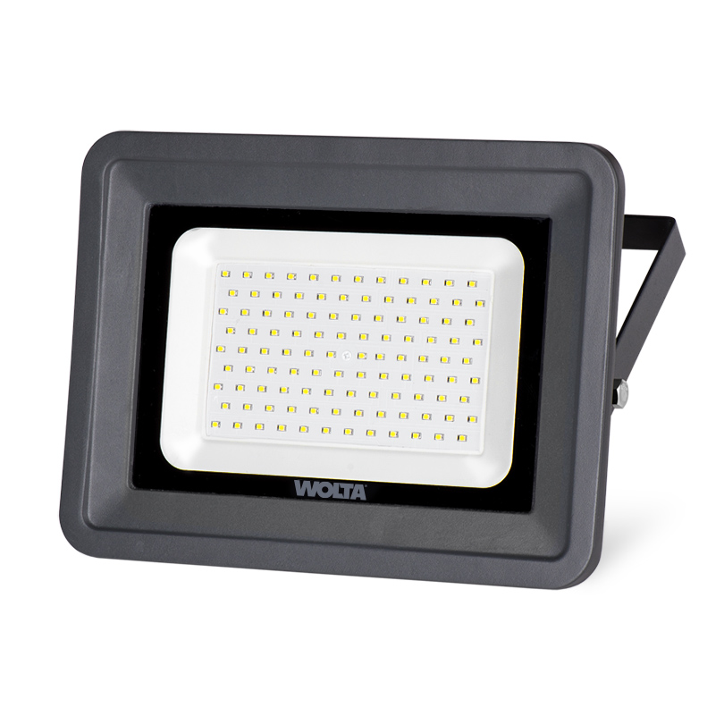Светодиодный прожектор WOLTA WFL-100W/06 100Вт 5700К IP65 9000лм серый 310x279/230x40 1/5