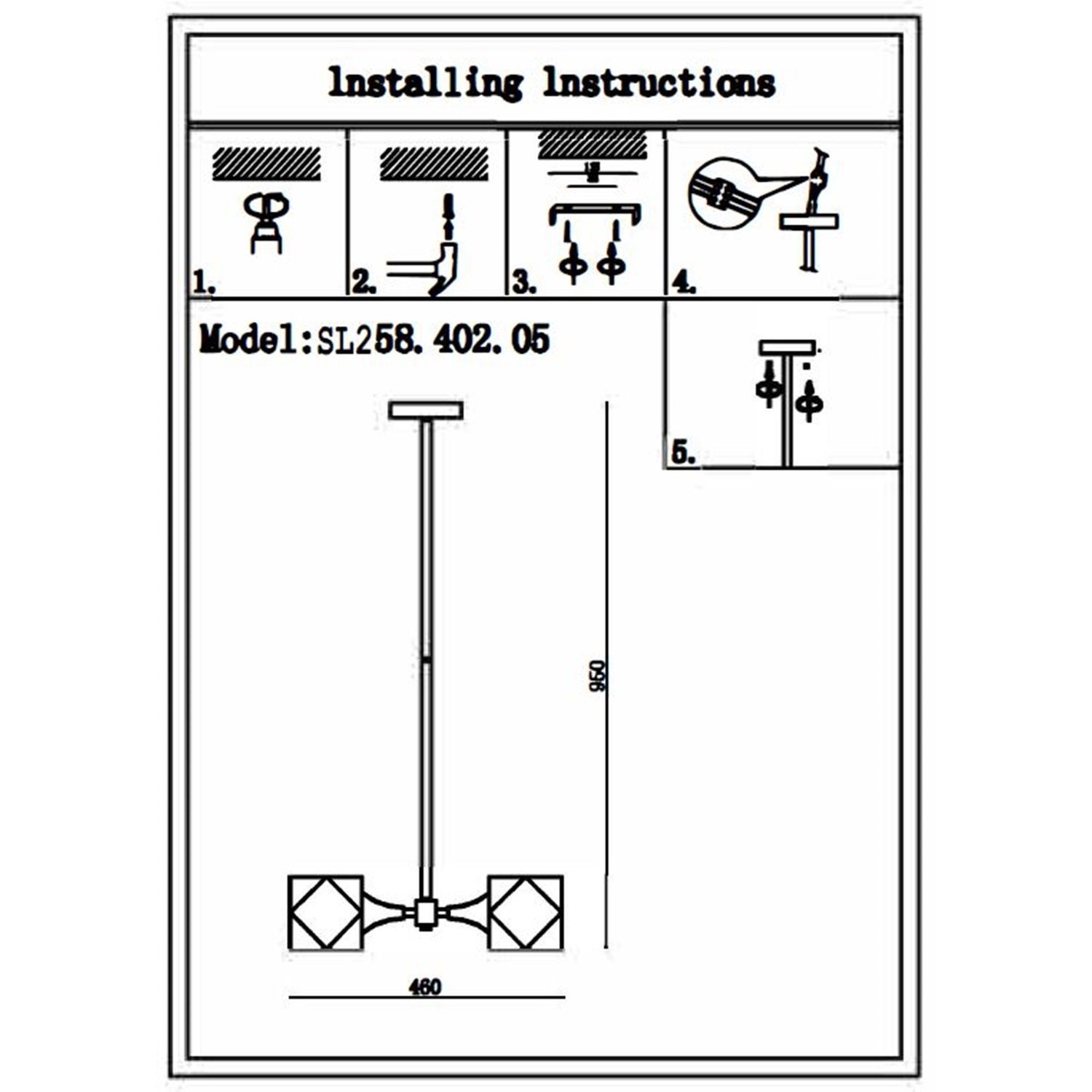 Картинка Потолочная люстра ST Luce Enigma SL258.402.05