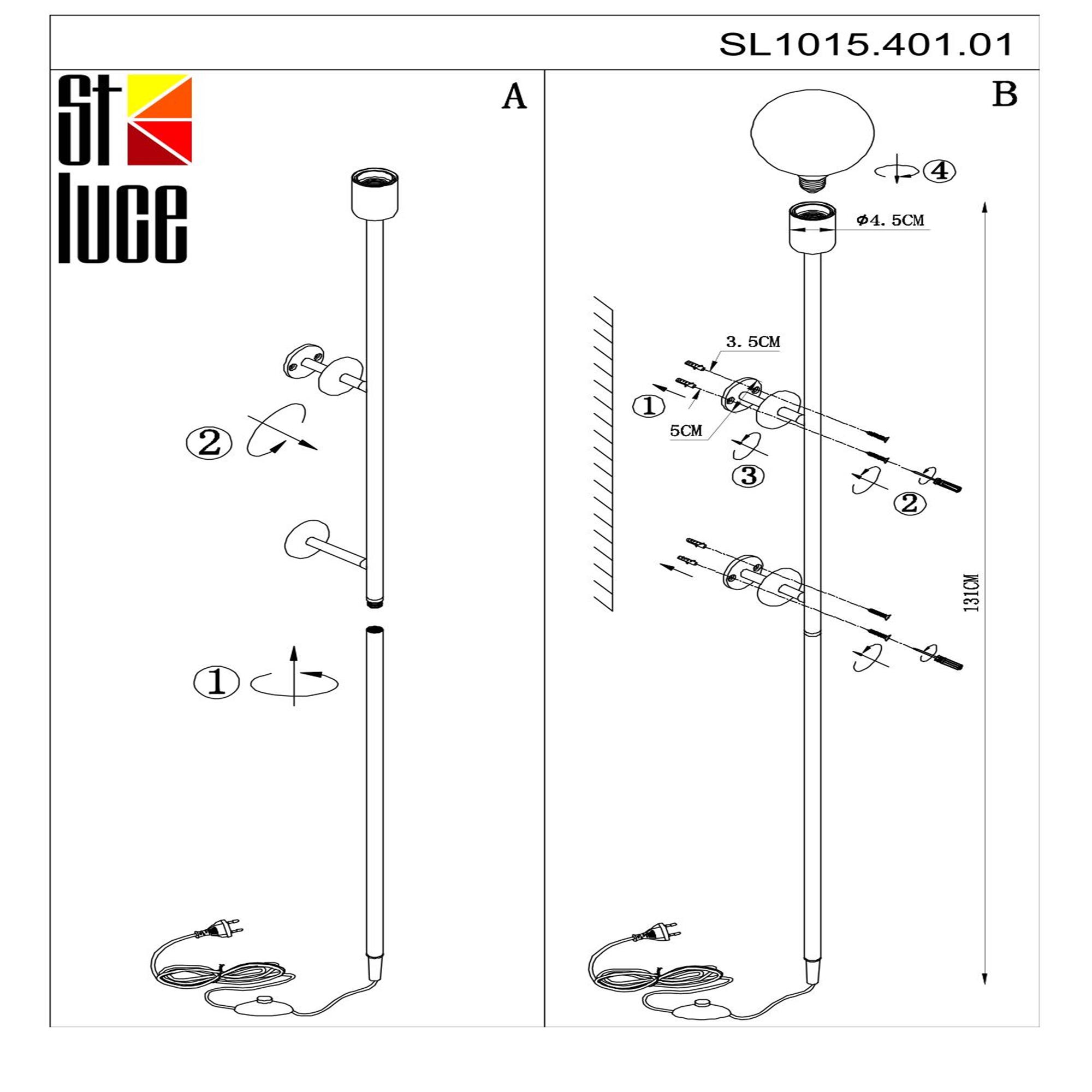Картинка Бра ST Luce Gante SL1015.401.01