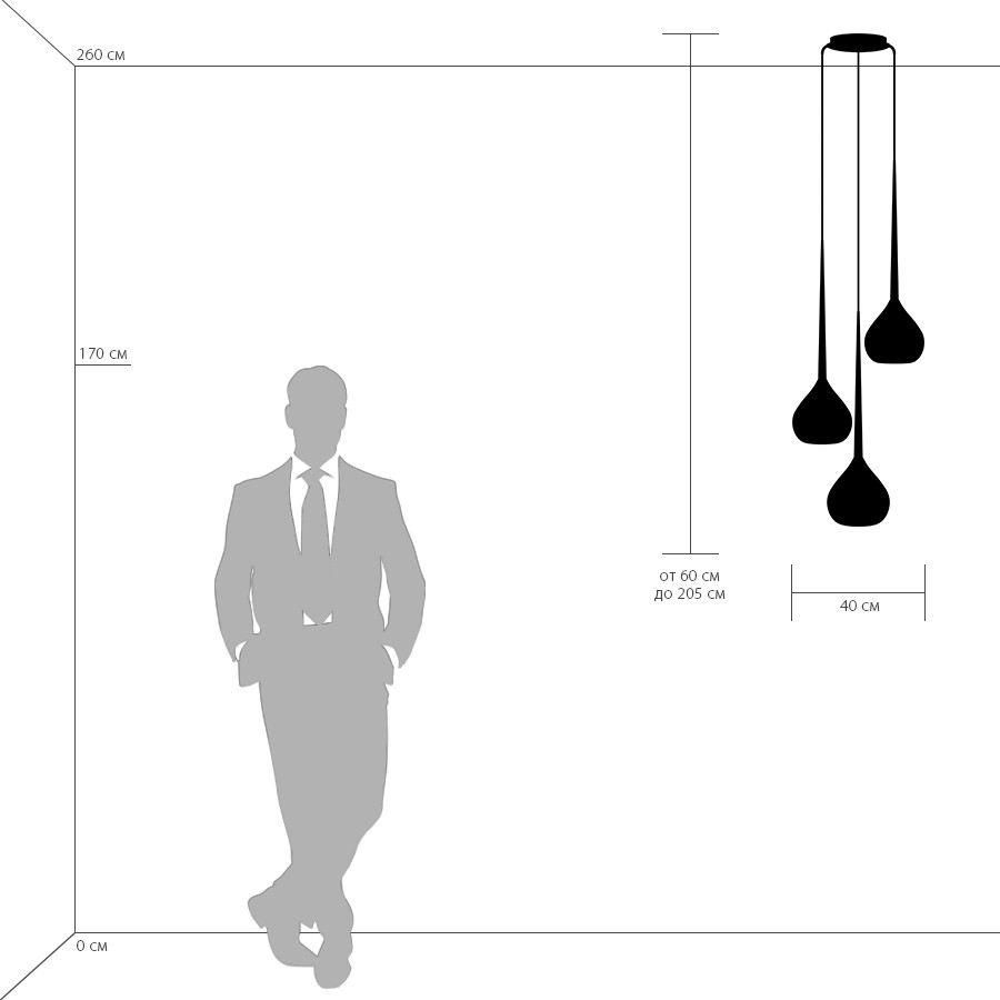 Картинка Подвесная люстра Lightstar Forma 808237