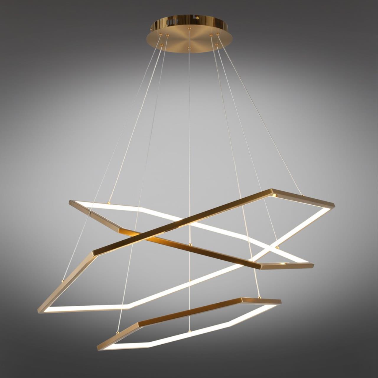 Картинка Подвесная светодиодная люстра Aployt Polunia APL.021.03.136