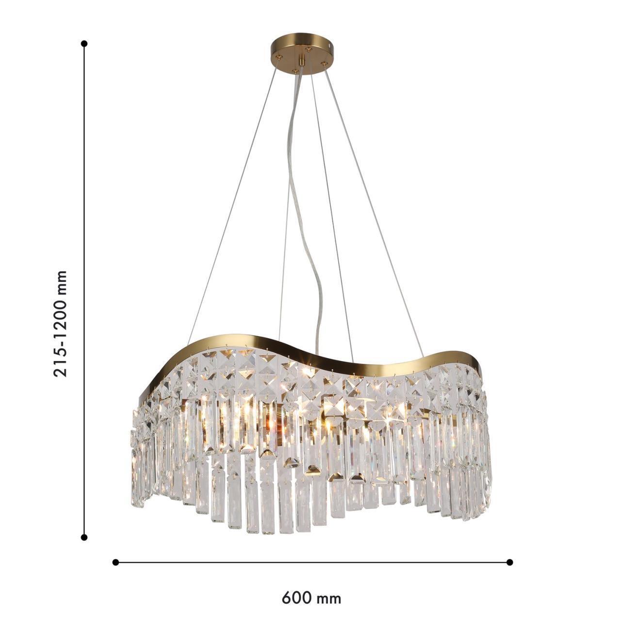 Картинка Подвесной светильник Unda 4135-8P