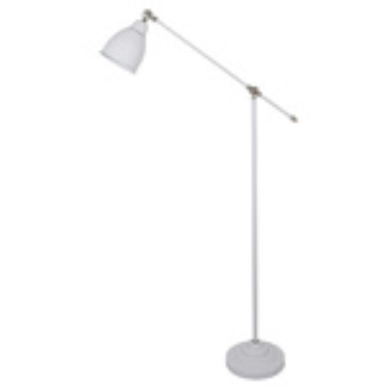 Картинка Торшер Arte Lamp Braccio A2054PN-1WH