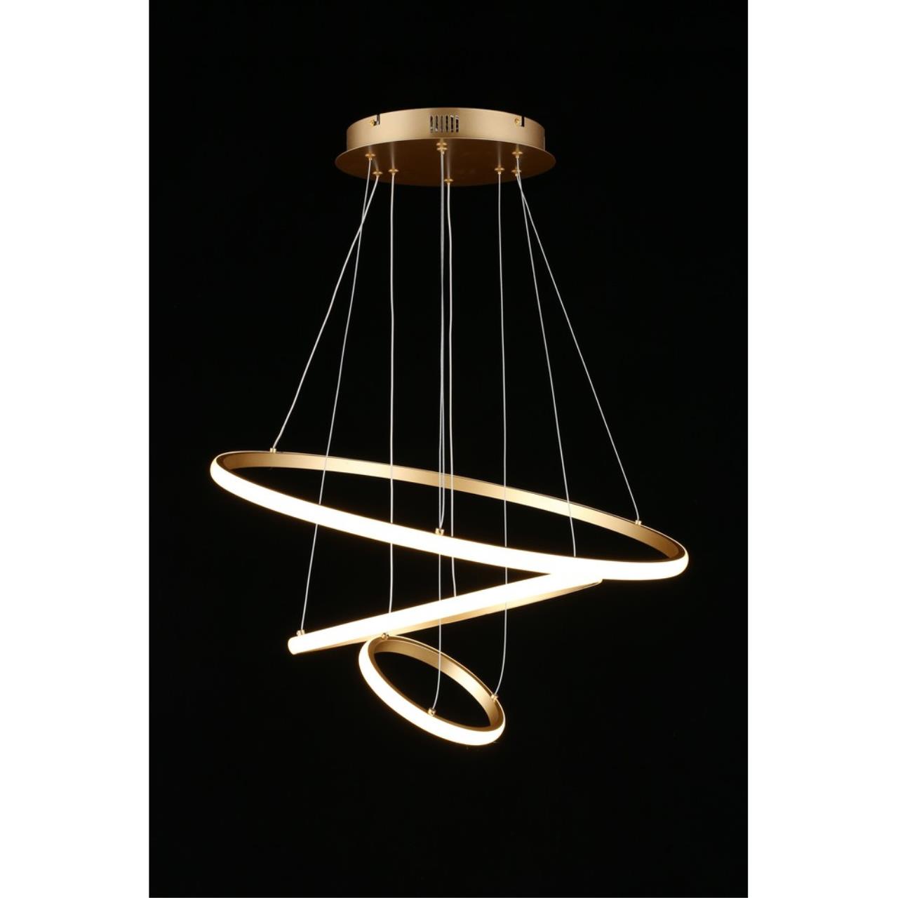 Картинка Подвесная светодиодная люстра Aployt Janina APL.018.13.60