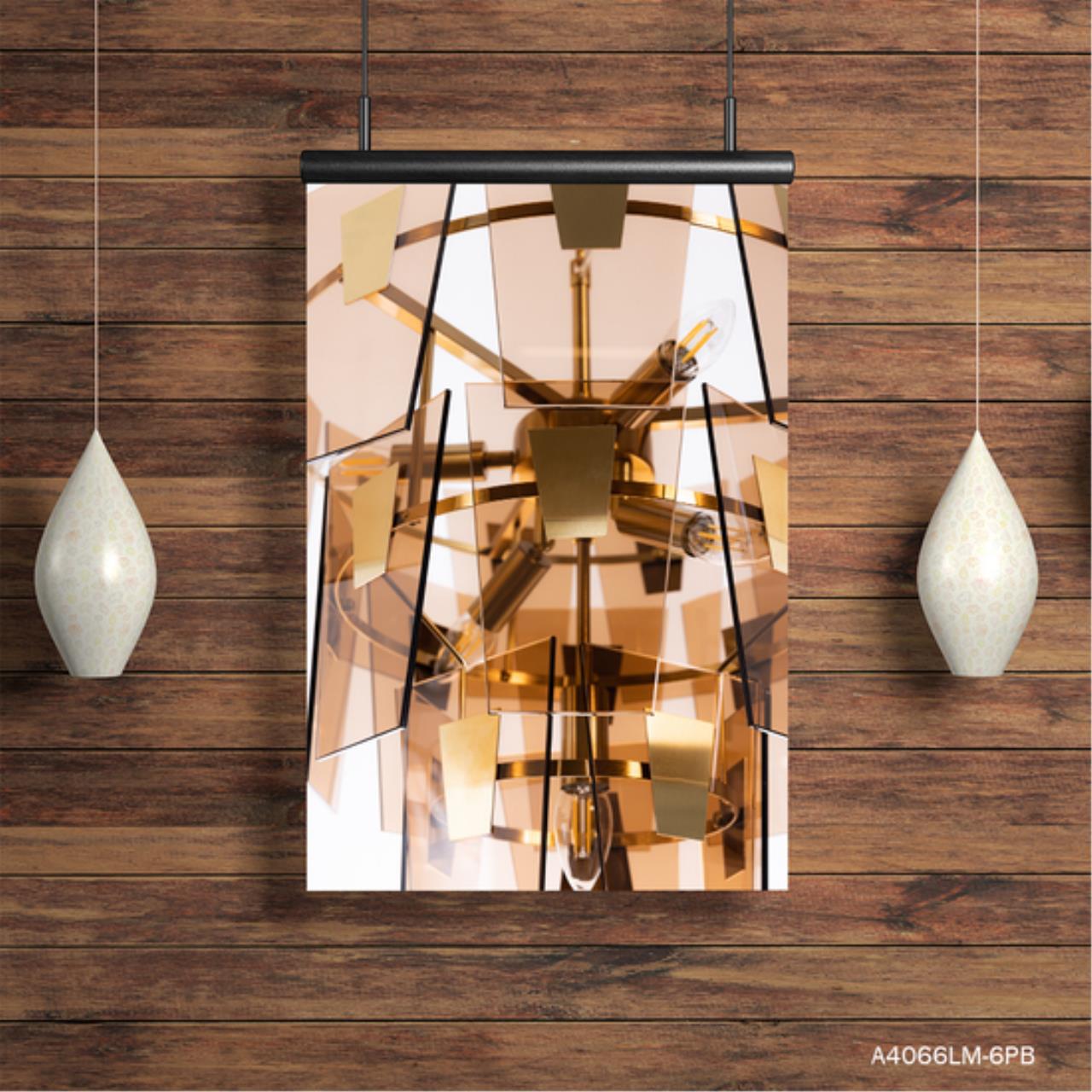 Картинка Подвесной светильник  Arte Lamp SOPHIA A4066LM-6PB