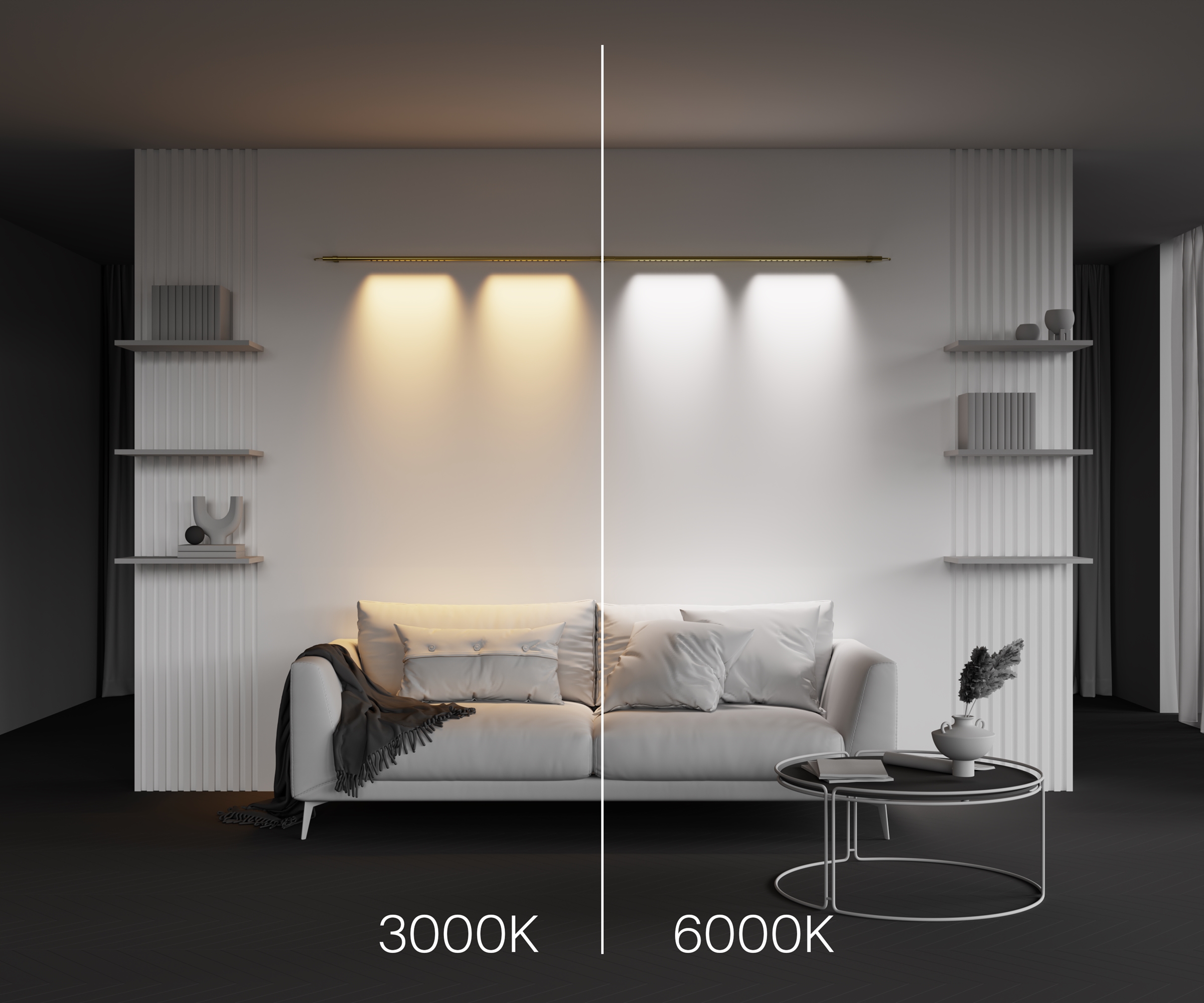 Картинка Светильник Technical C101CL-L1000-24W3-6K-BS