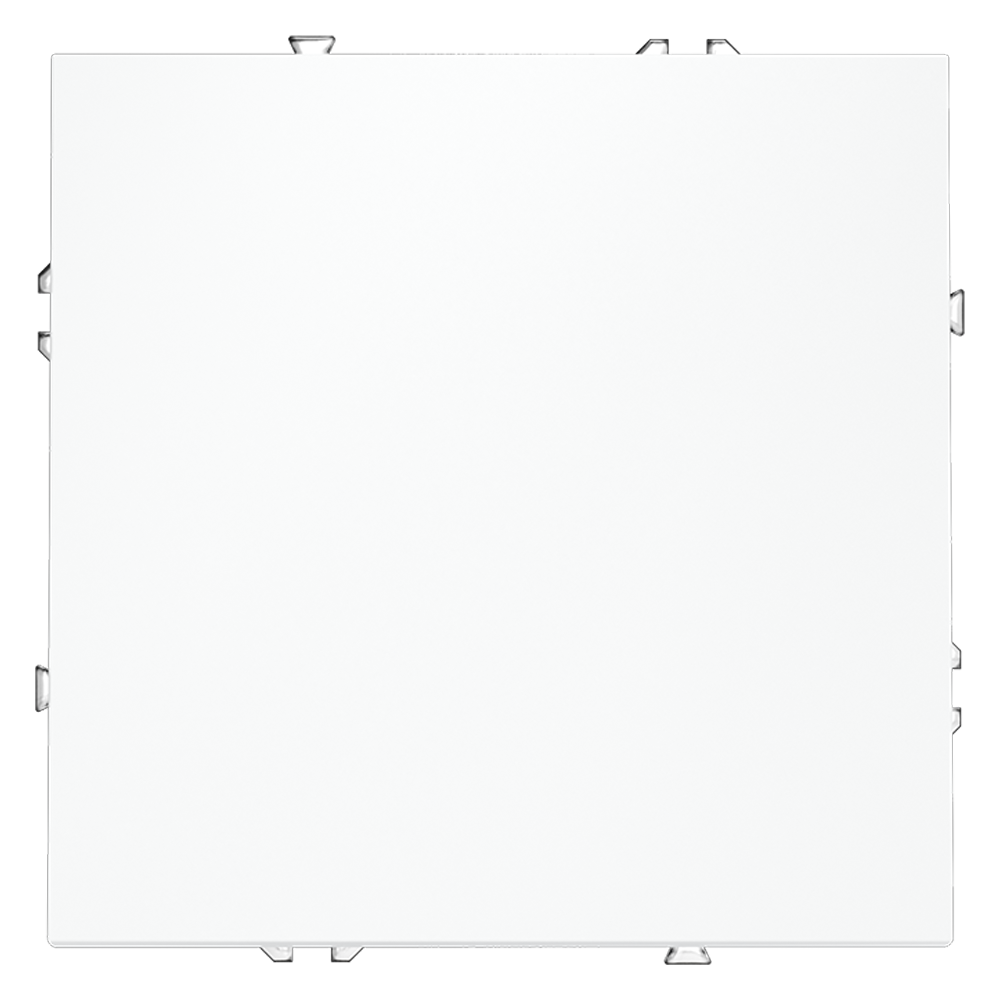 Выключатель встраиваемый VOLTUM S70 одноклавишный 10А, (белый матовый) VLS010102 