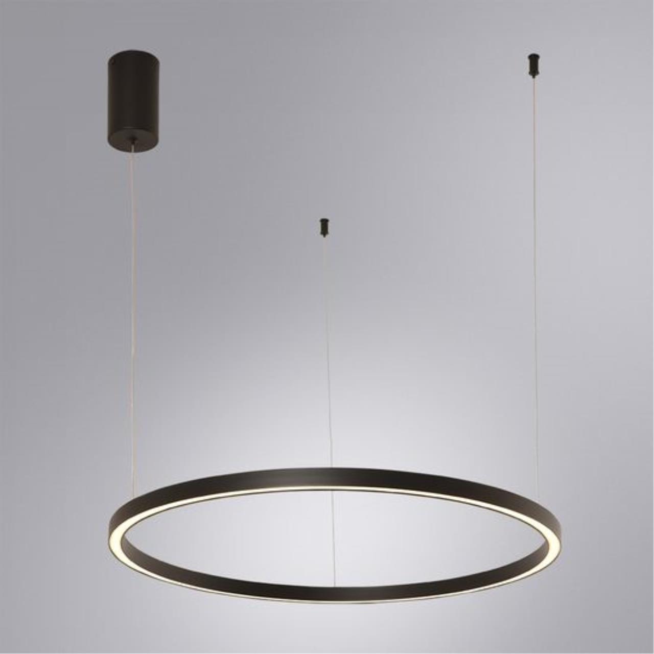 Картинка Подвесной светильник Arte Lamp SMOOTH A2223SP-1BK
