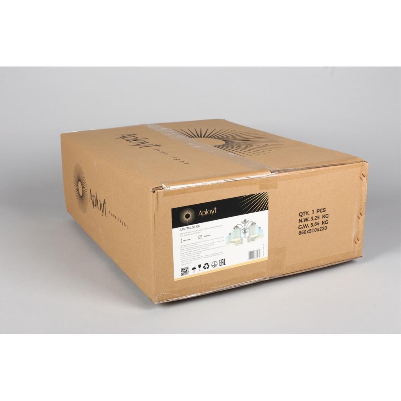 Картинка Потолочная люстра Aployt Nikolet APL.714.07.06