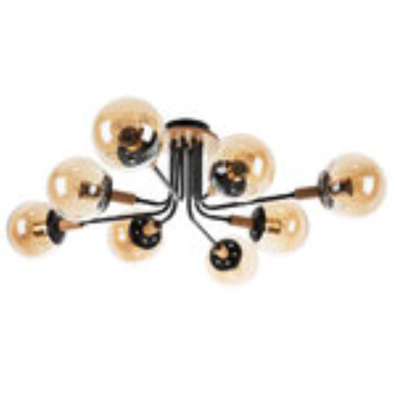 Картинка Потолочная люстра Arte Lamp Oxford A2716PL-8BK
