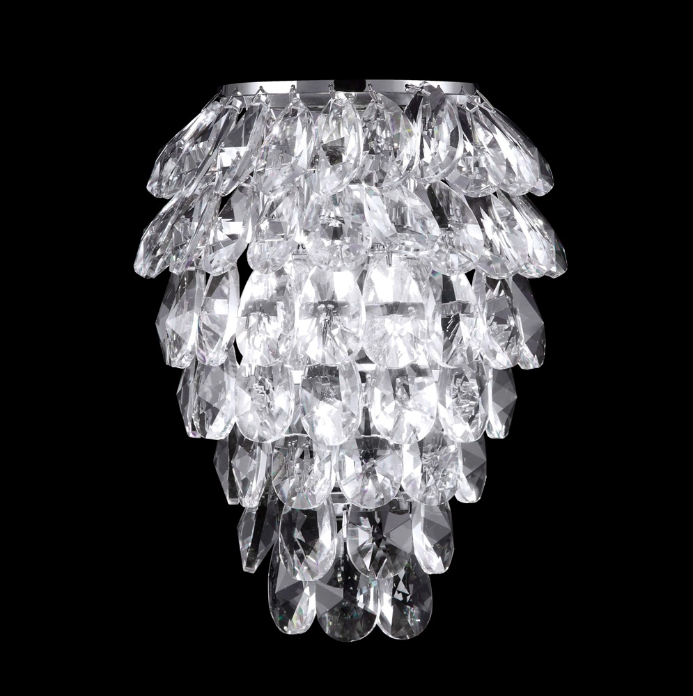 Картинка Бра Crystal Lux CHARME AP3 CHROME/TRANSPARENT Crystal Lux 1373/403
