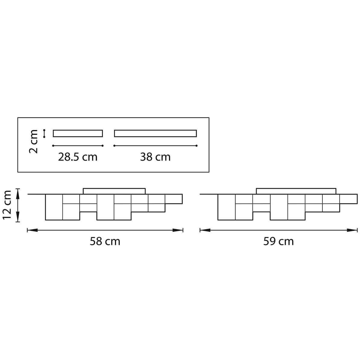 Картинка Потолочная светодиодная люстра Lightstar Favo 750121
