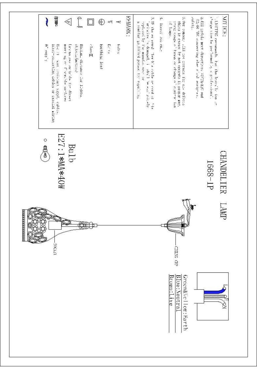 Картинка Подвесной светильник Favourite Latifa 1666-1P