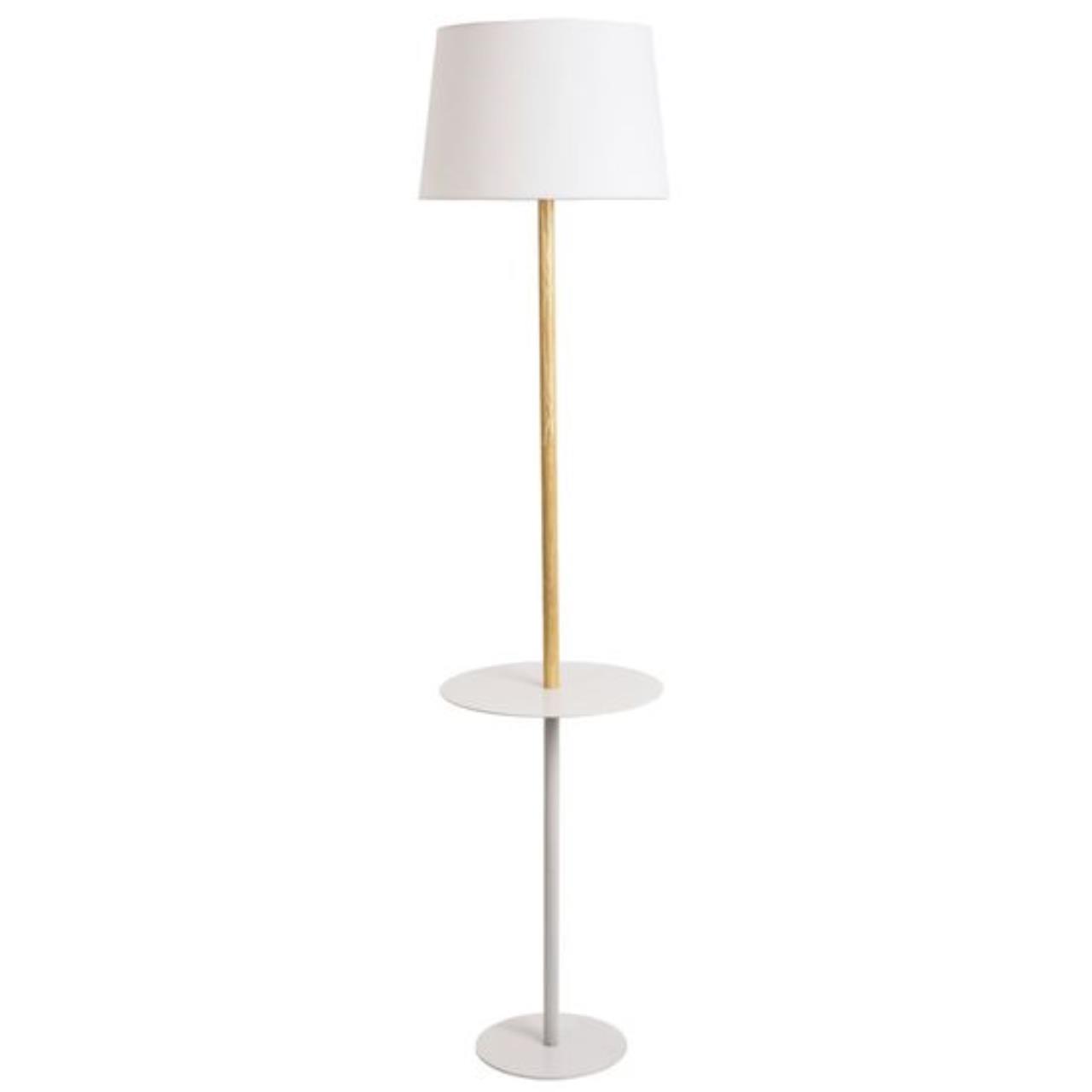 Картинка Торшер Arte Lamp Connor A2102PN-1WH