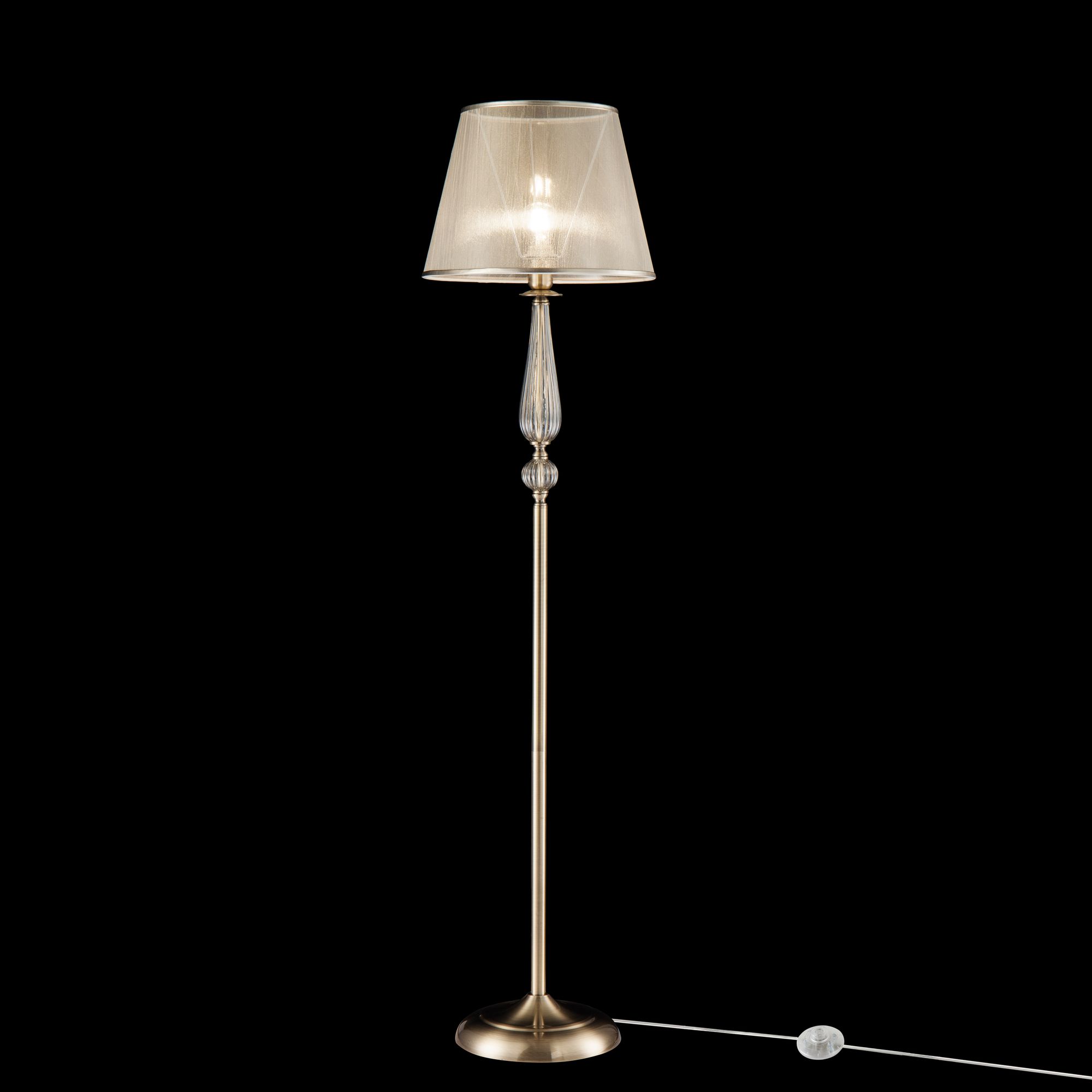 Картинка Торшер Freya Inessa FR2685FL-01BZ