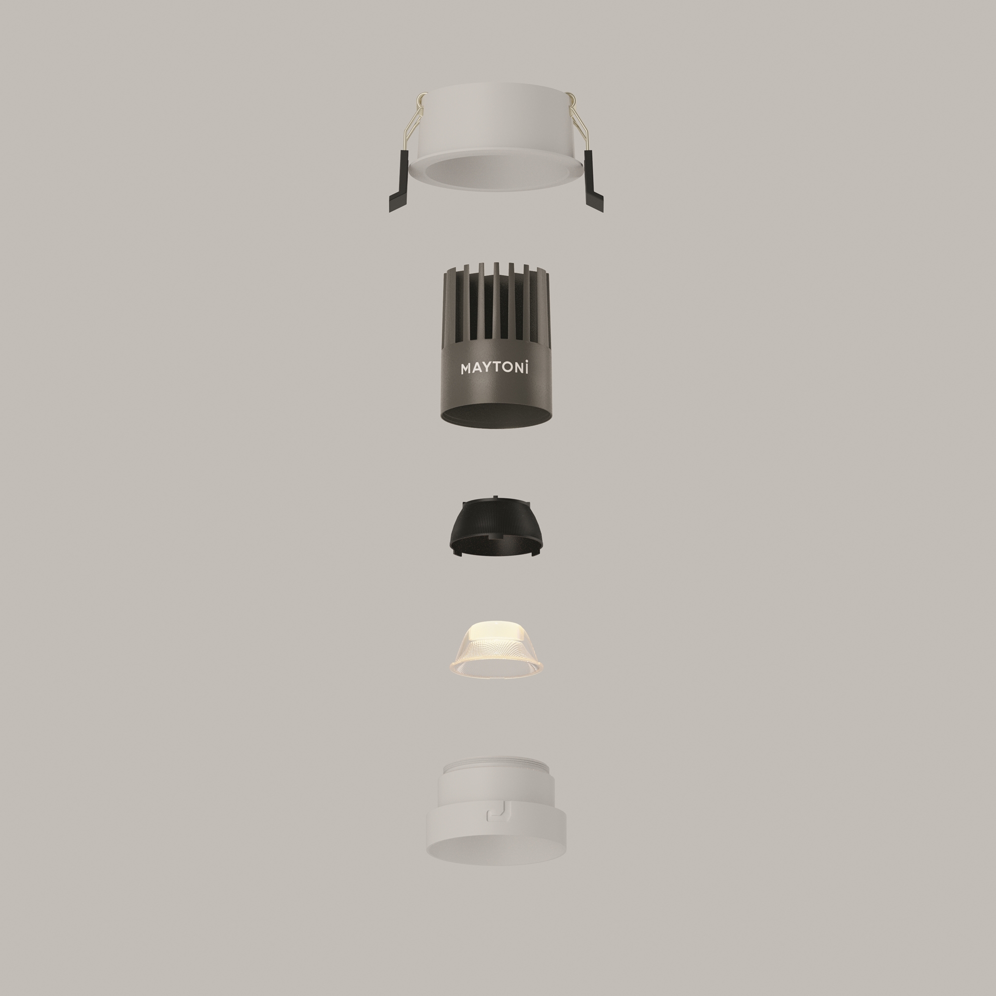 Картинка Встраиваемый светильник Technical DL115-10W-3K-W