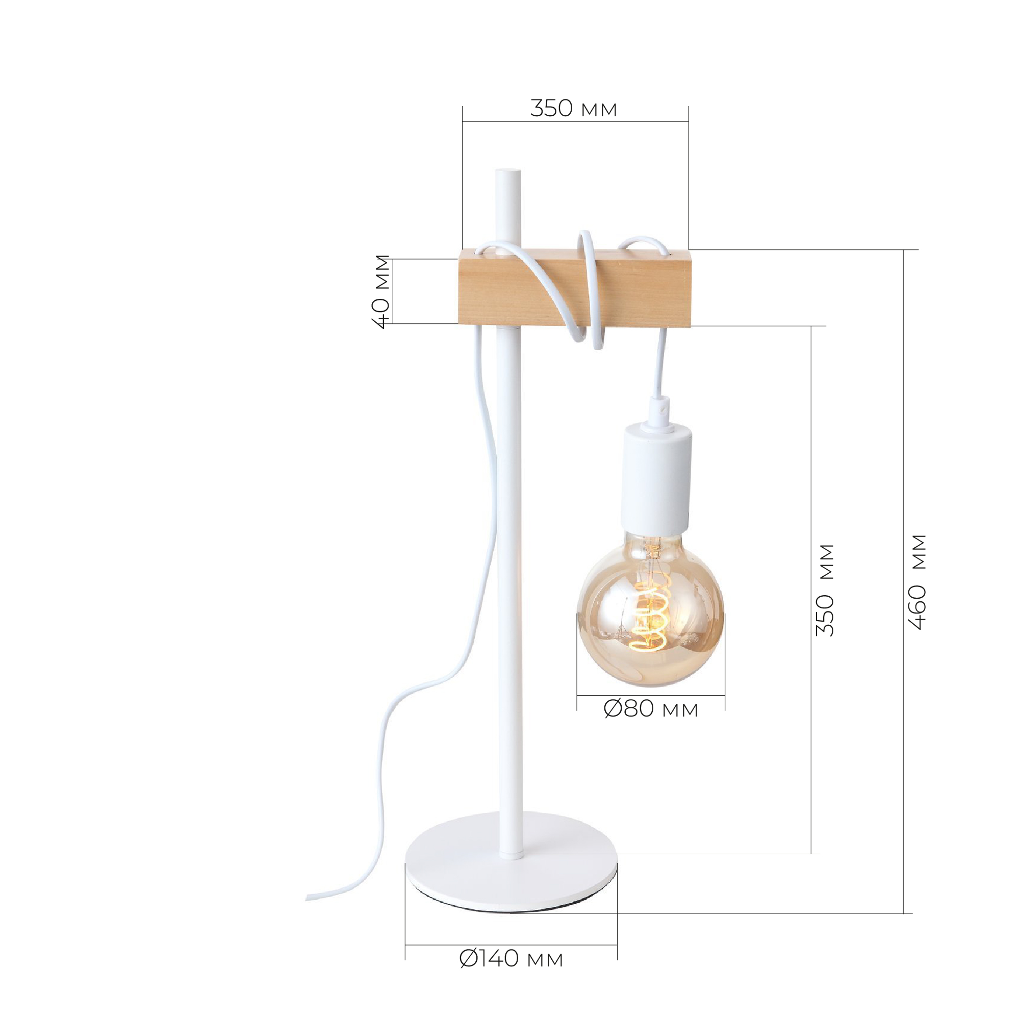 Картинка Прикроватная лампа Evoluce Bagetti SL1142.504.01
