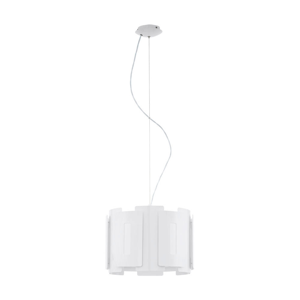 Картинка подвесной светильник HL/1 E27 white GLZ ESTEPOLA