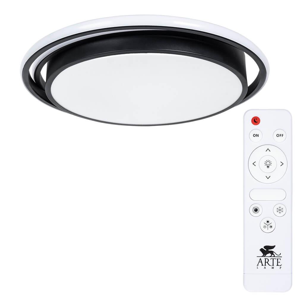 Картинка Потолочный светодиодный светильник Arte Lamp Sonny A2688PL-1BK