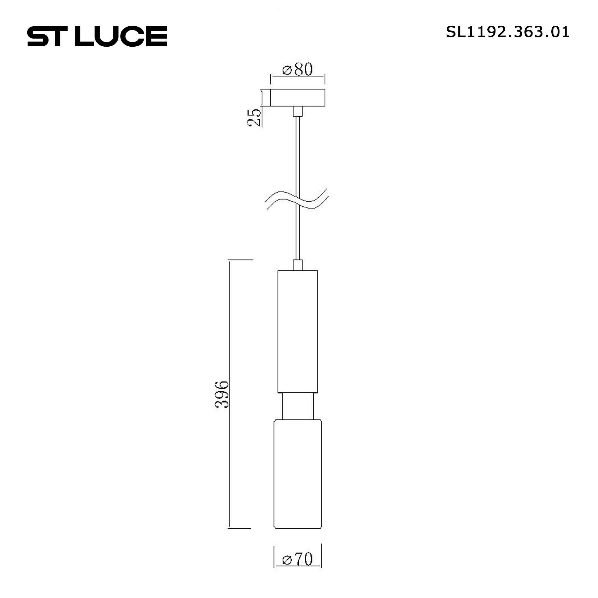 Картинка SL1192.363.01 Светильник подвесной ST-Luce 