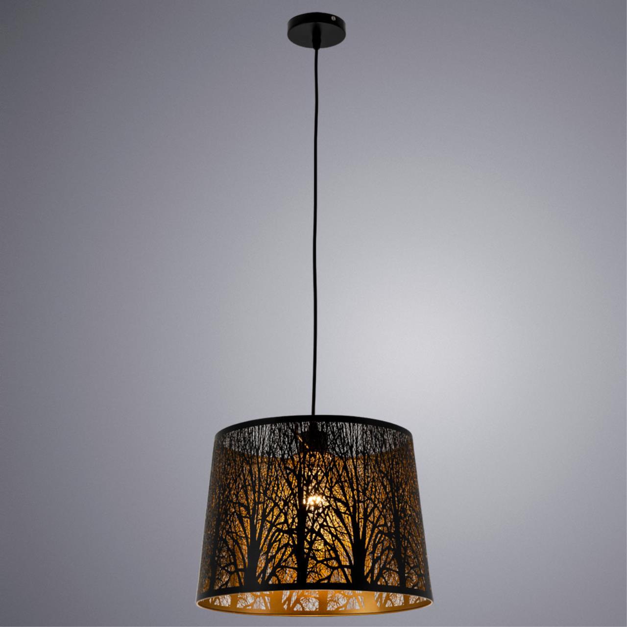 Картинка Подвесной светильник Arte Lamp Celesta A2769SP-1BK