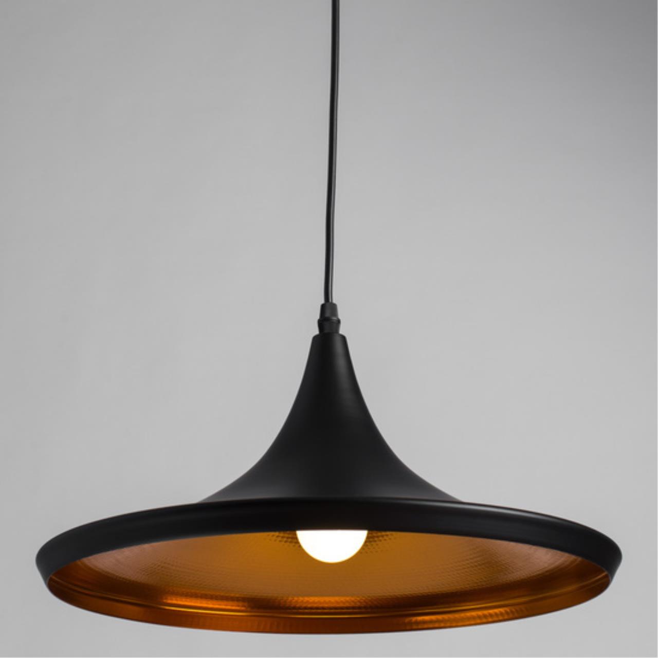 Картинка Подвесной светильник Arte Lamp Cappello A3406SP-1BK