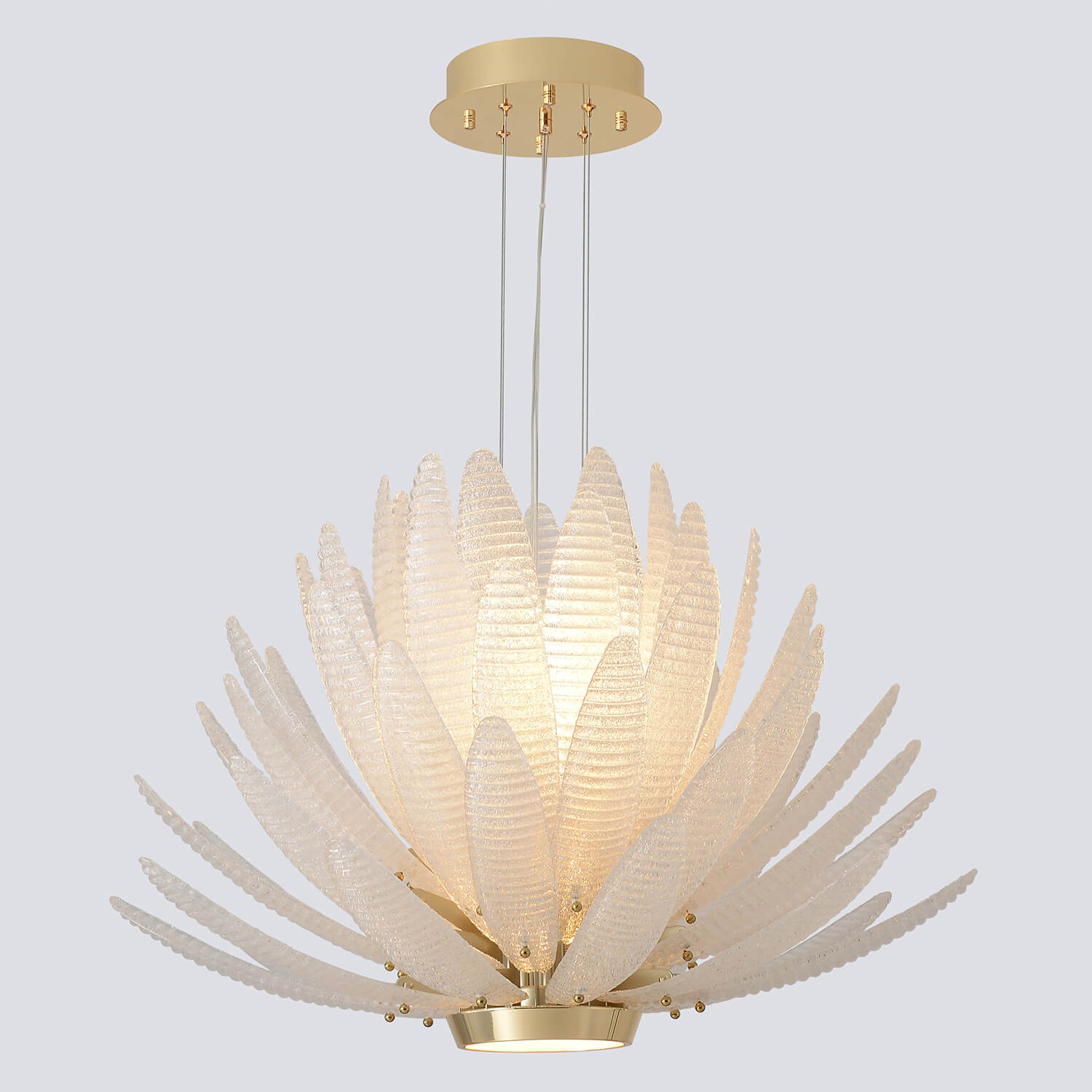 Картинка Люстра Crystal Lux ARTICHOKE SP8+1 GOLD 4150/309