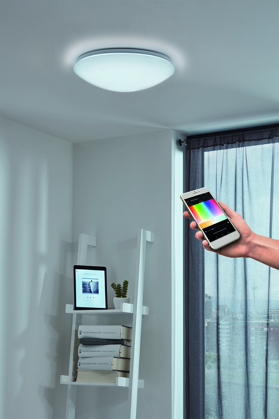 Картинка Потолочный светодиодный светильник Eglo Giron-C 32589