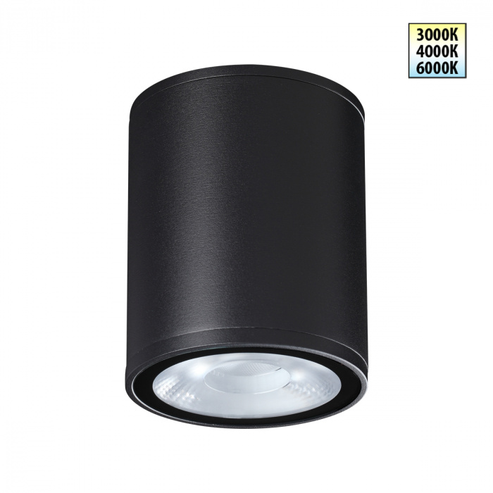359535 Novotech Светильник ландшафтный с переключ. цветовой температуры IP65 LED 10W 100-240V 3000К\4000К\6000К TUMBLER