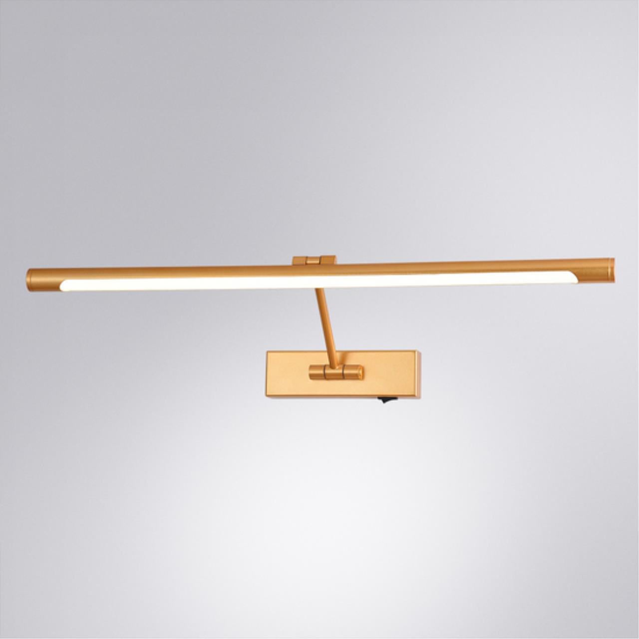 Картинка Подсветка для картин Arte Lamp HARRISON A1711AP-1GO