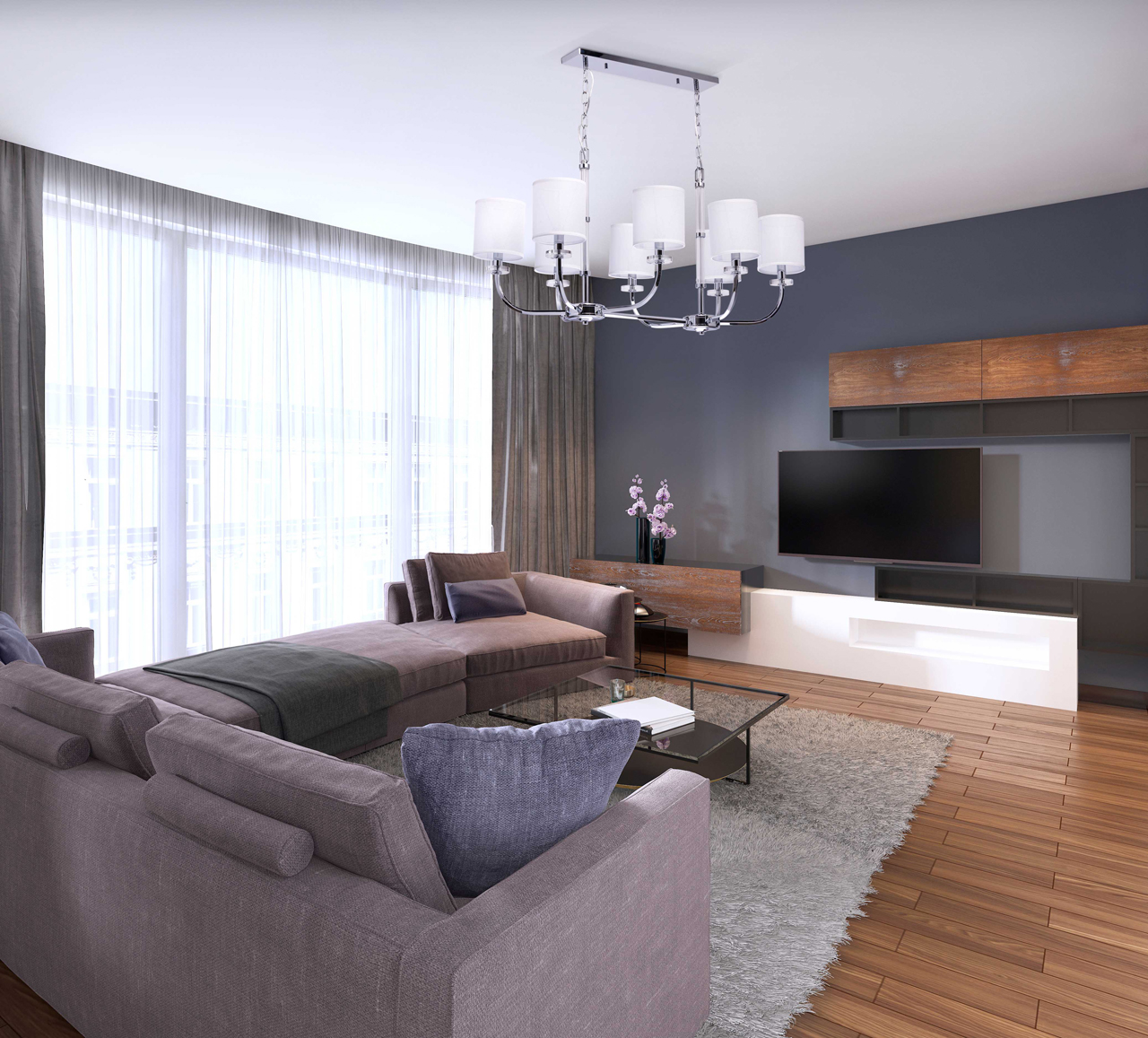 Картинка Подвесная люстра Chiaro Палермо 386017108