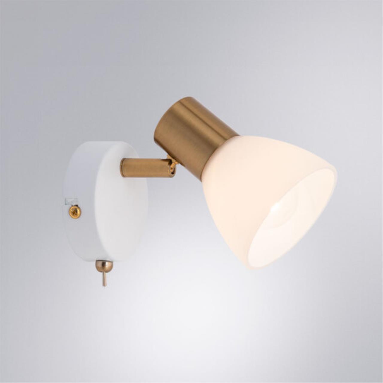 Картинка Спот Arte Lamp Falena A3117AP-1WH