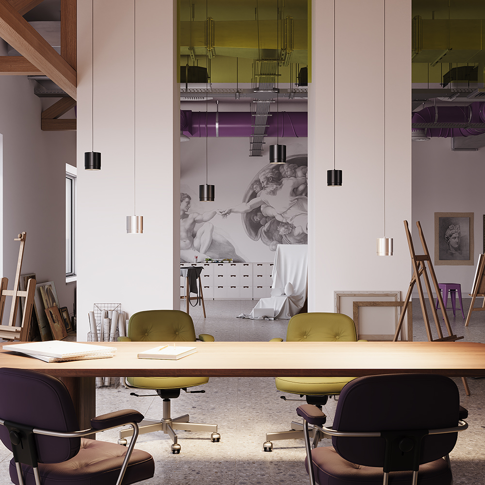 Картинка Подвесной светильник Technical P088PL-GX53-B