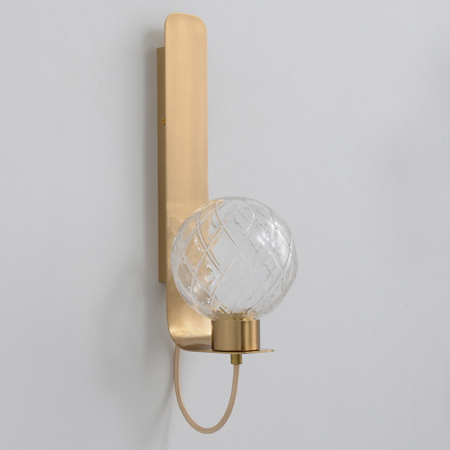 Картинка Бра BELLA AP1 BRASS Crystal Lux 0242/401